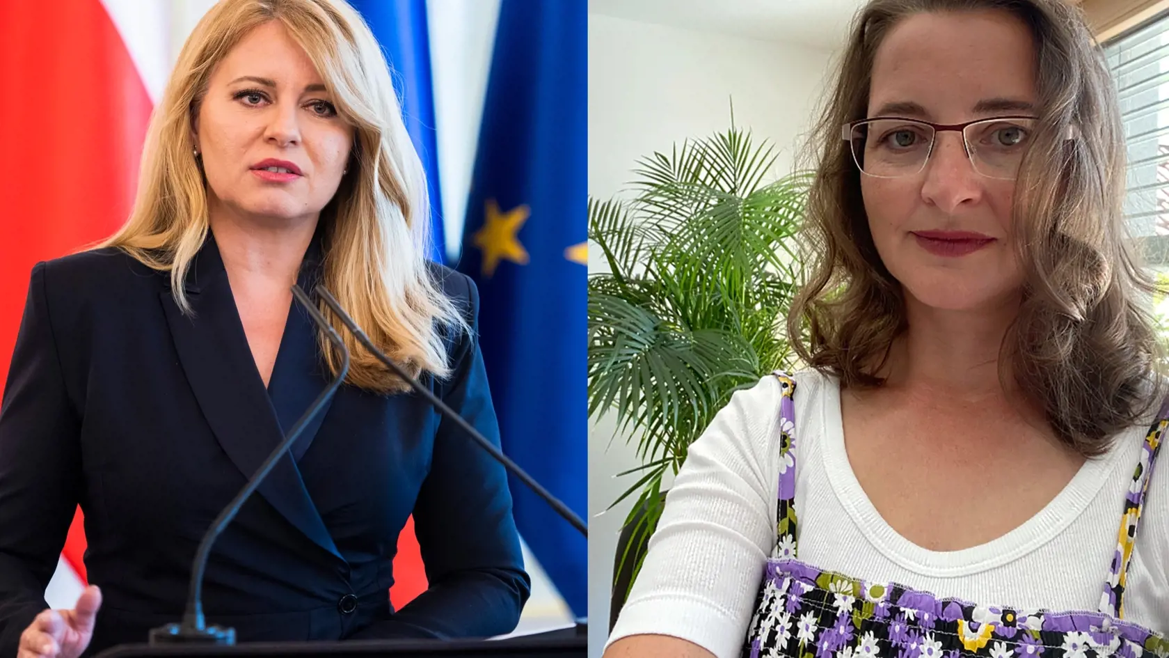 Zuzana Čaputová a Pavlína Matovičová