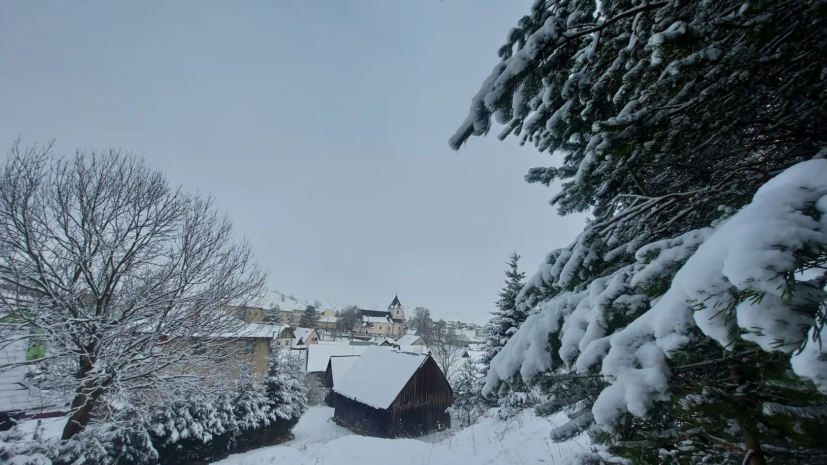 V nedeľu bolo v Liptovskej Tepličke -2°C.