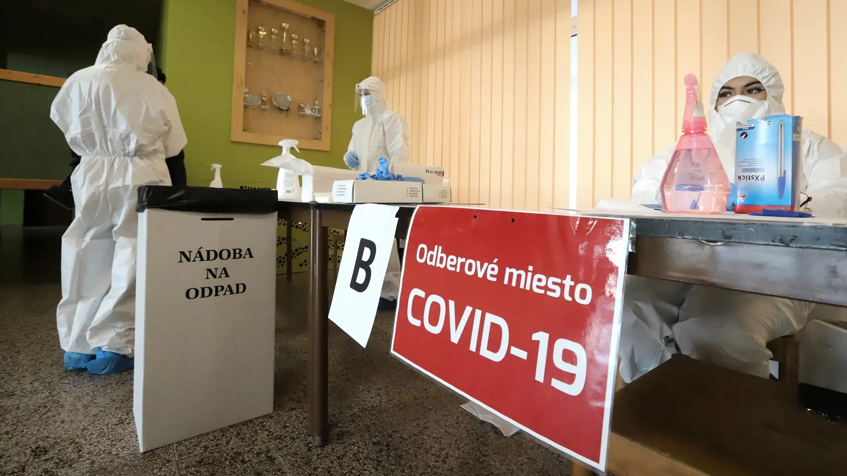 Komunitné testovanie pre zamestnancov v Banskej Bystrici 