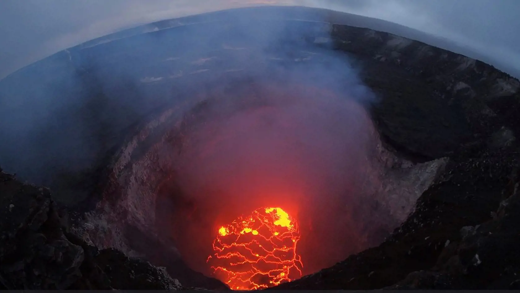 Havajská sopka Kilauea