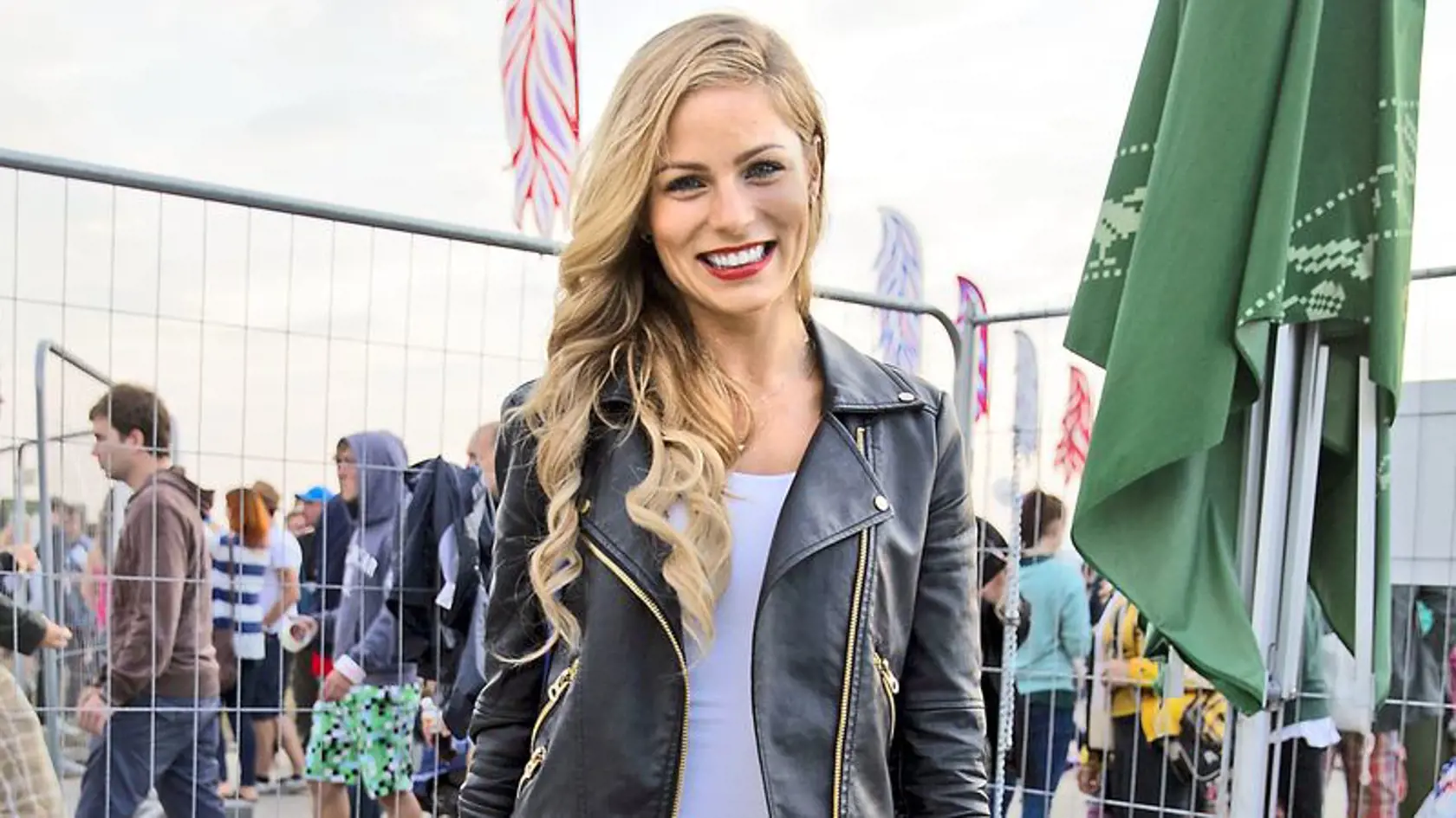 Ivana Surovcová na festivale Pohoda