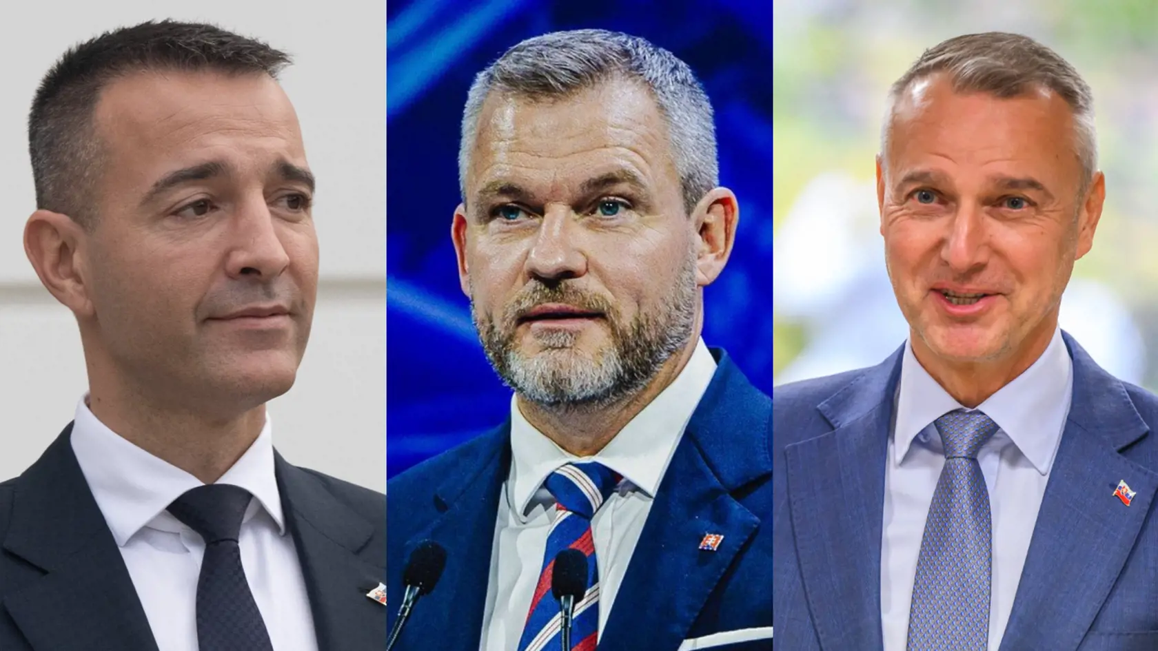 Tomáš Drucker, Peter Pellegrini, Richard Raši na kombo snímke