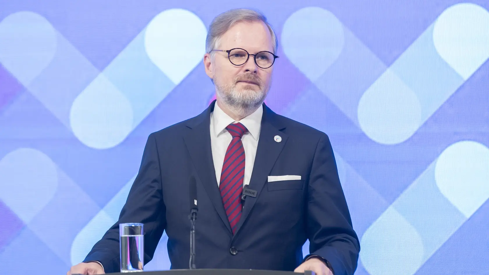 Premiér ČR Petr Fiala.
