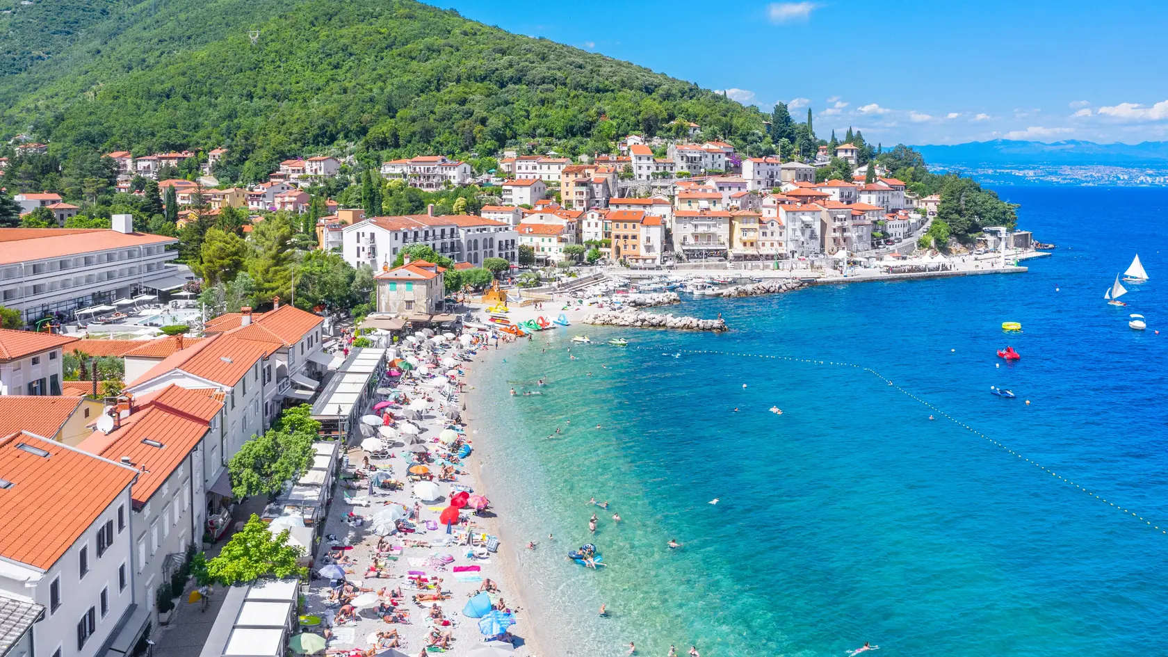 Istria je jedným za najobľúbenejších chorvátskych letovísk.