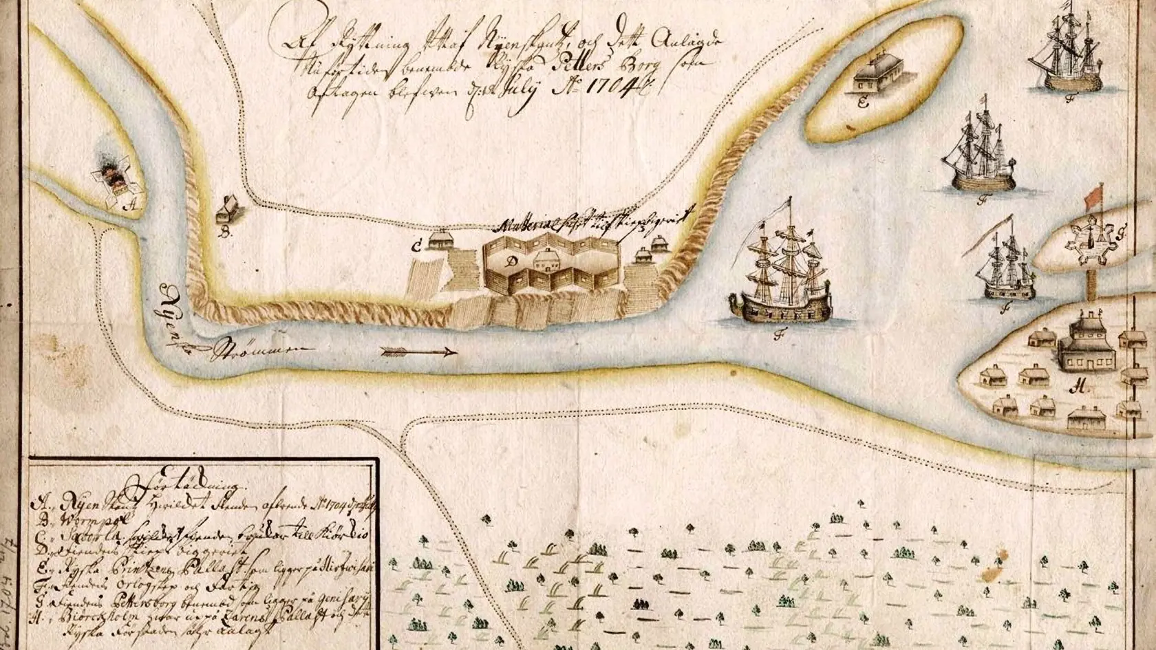 Takto vyzeral Sankt Peterburg v roku 1704.
