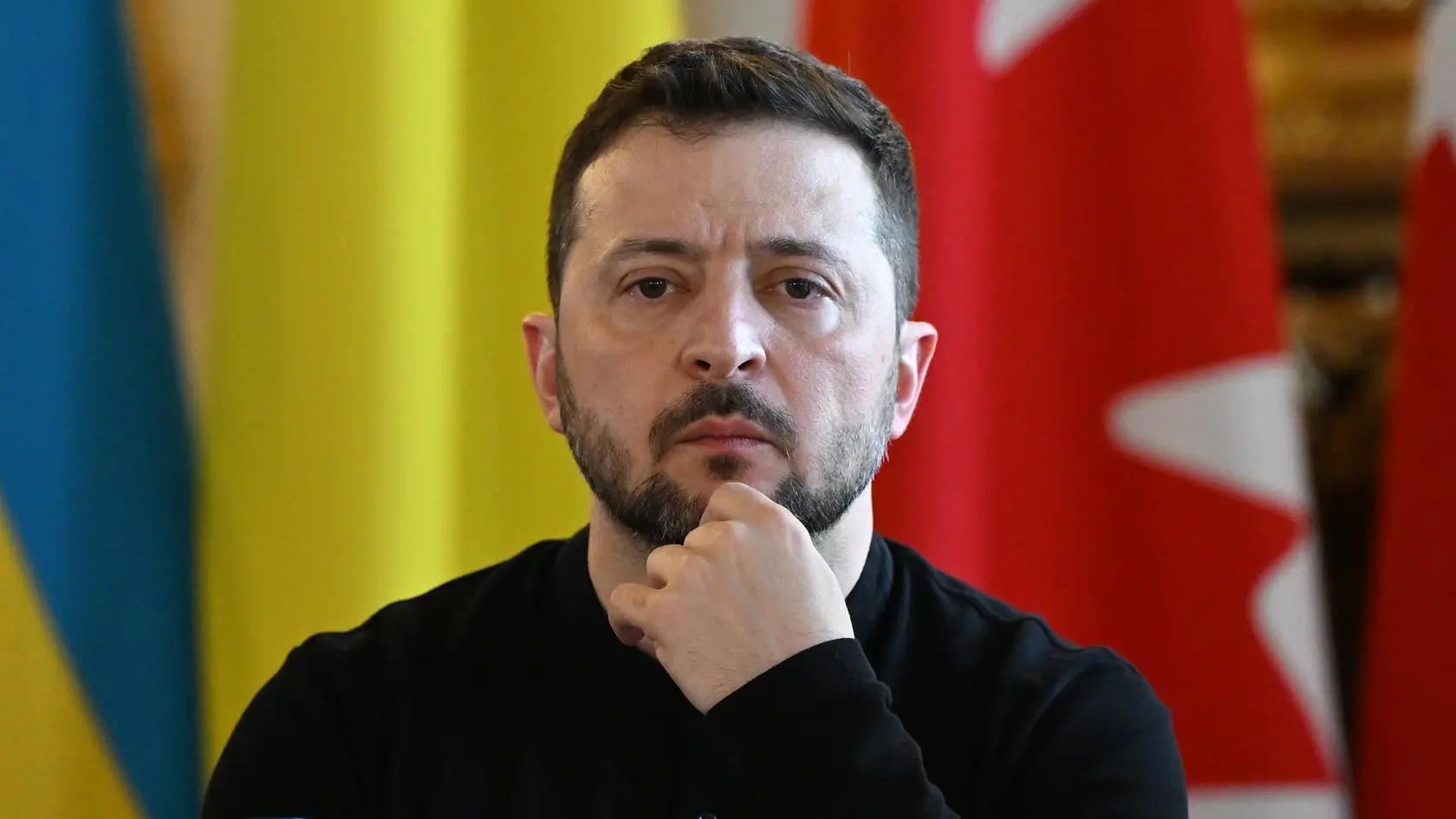 Ukrajinský prezident Volodymyr Zelenskyj.