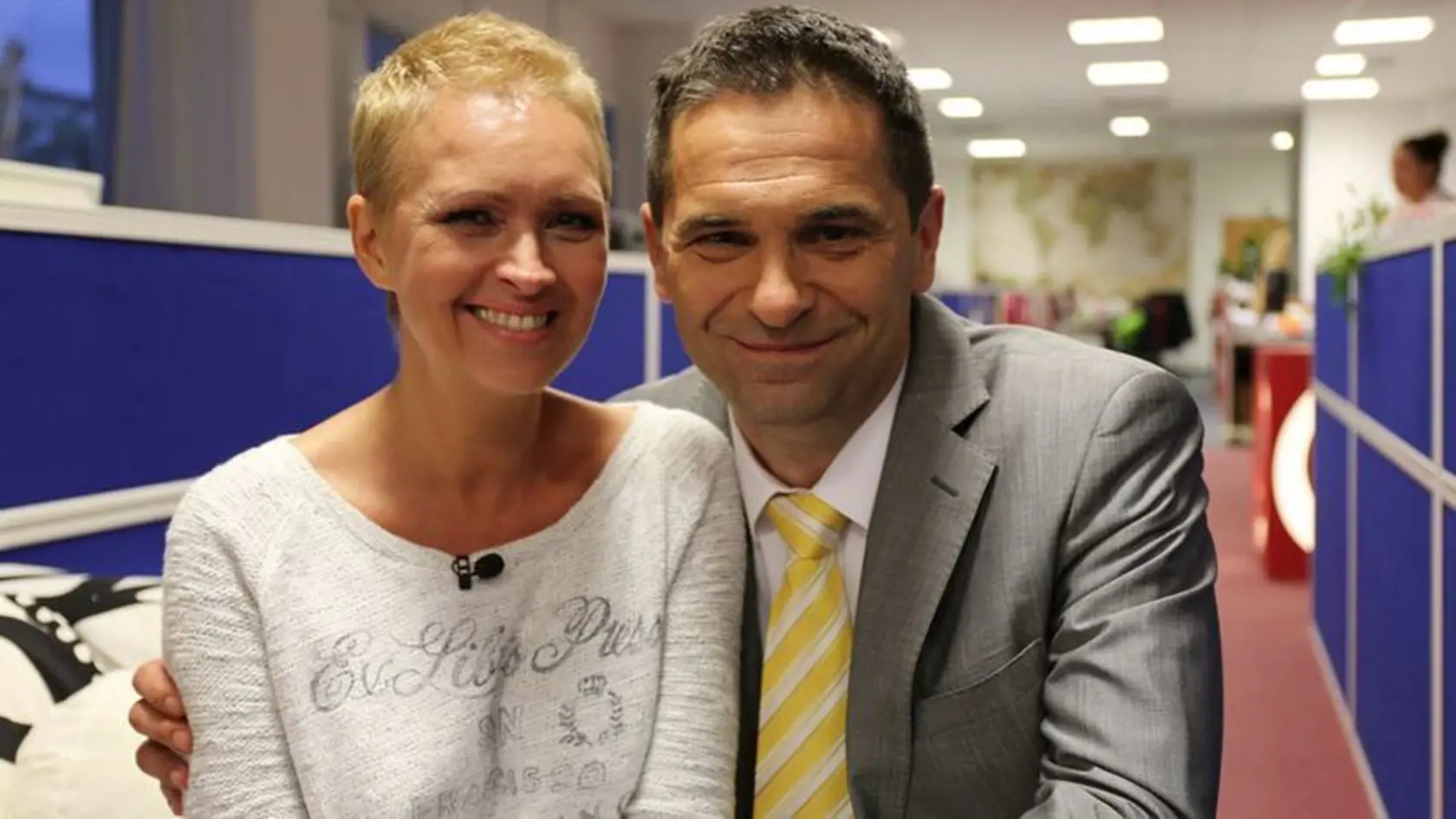 Zohratá moderátorská dvojica: Adriana Kmotríková a Ján Mečiar