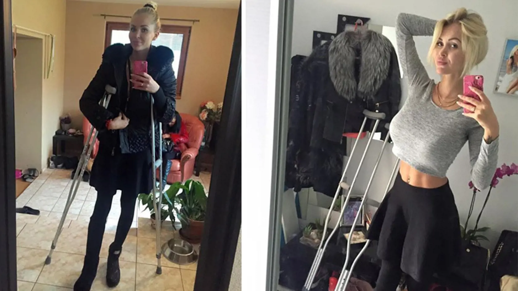 Mia Bella Gašparovičová bude chodiť o barlách do polovice novembra.