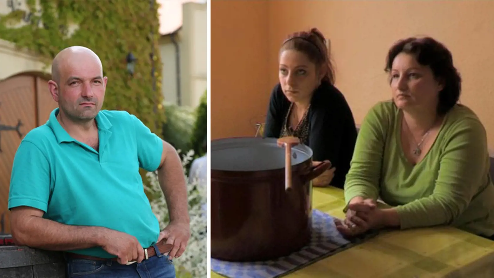 Ženy farmára Mariána  pozorne počúvali.