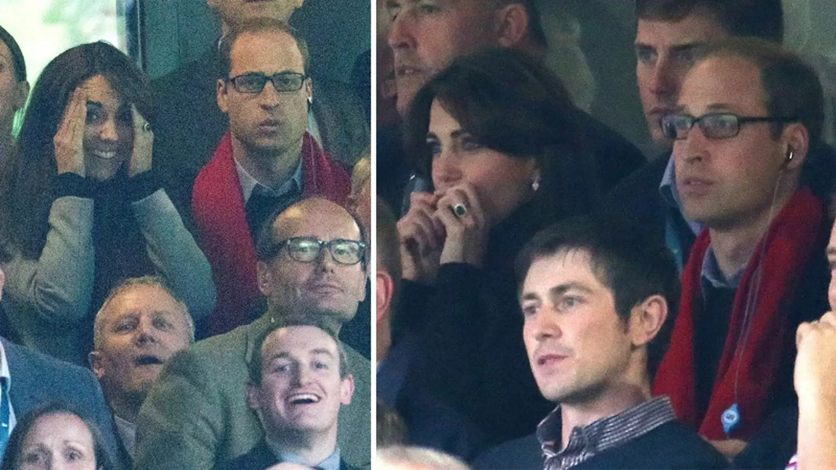 Vojvodkyňa Kate Middleton na zápase ragby.