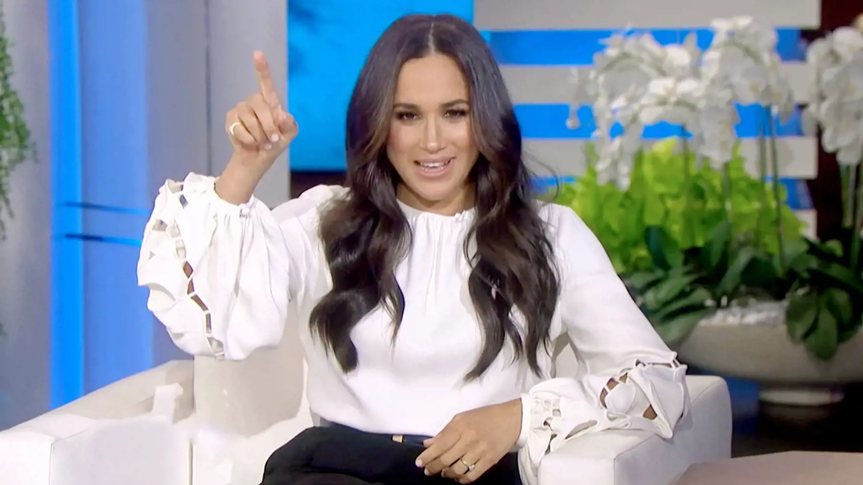 Meghan Markle on the Ellen DeGeneres show