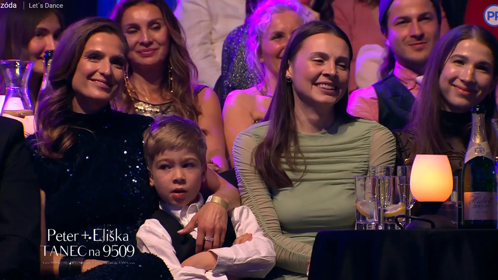 6. kolo Let´s Dance. Dorazil aj syn Petra Sagana Marlon. 