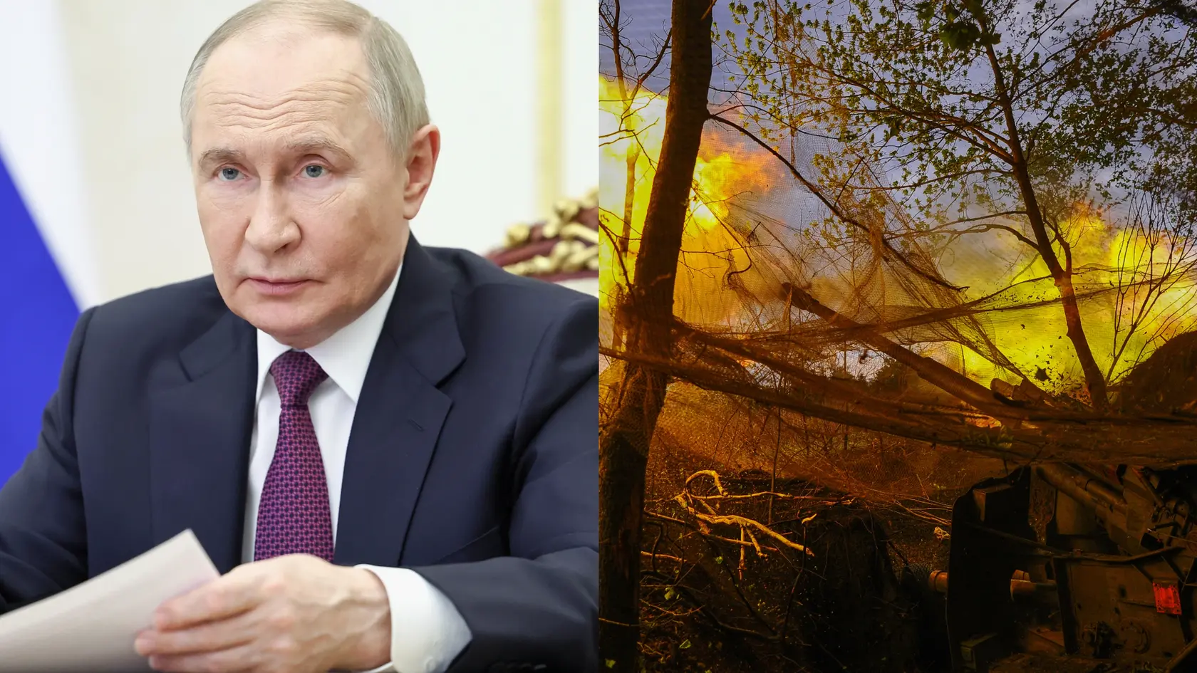 Vladimir Putin plánuje pozdĺž hraníc vytvoriť nárazníkovú zónu.