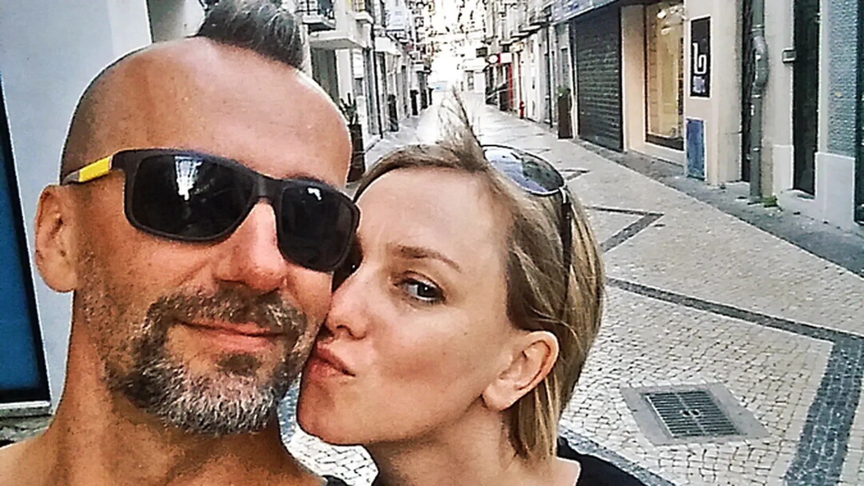 Hilmerová (40) a Bekr (42) na potulkách Portugalskom.