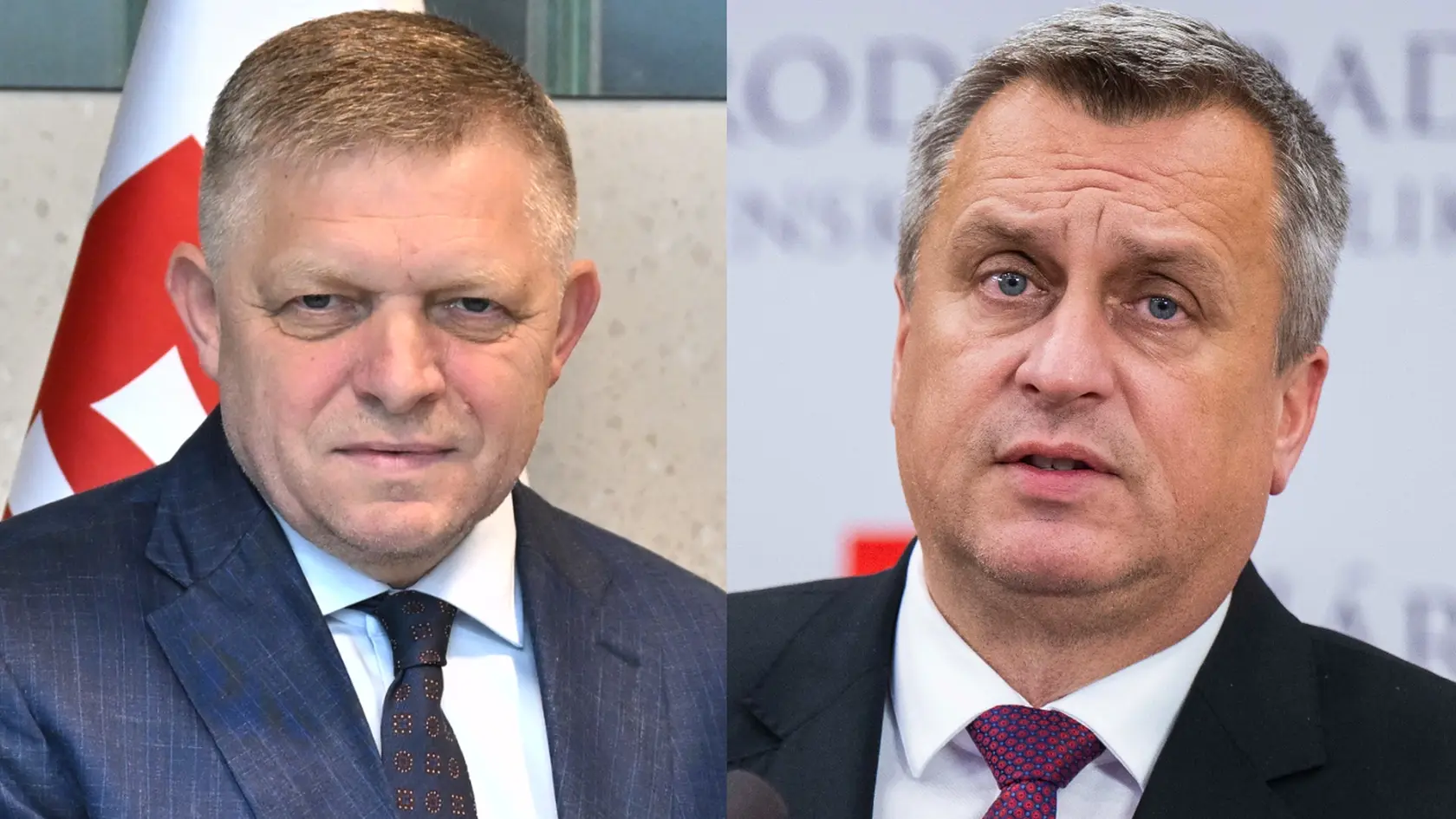 Robert Fico a Andrej Danko.