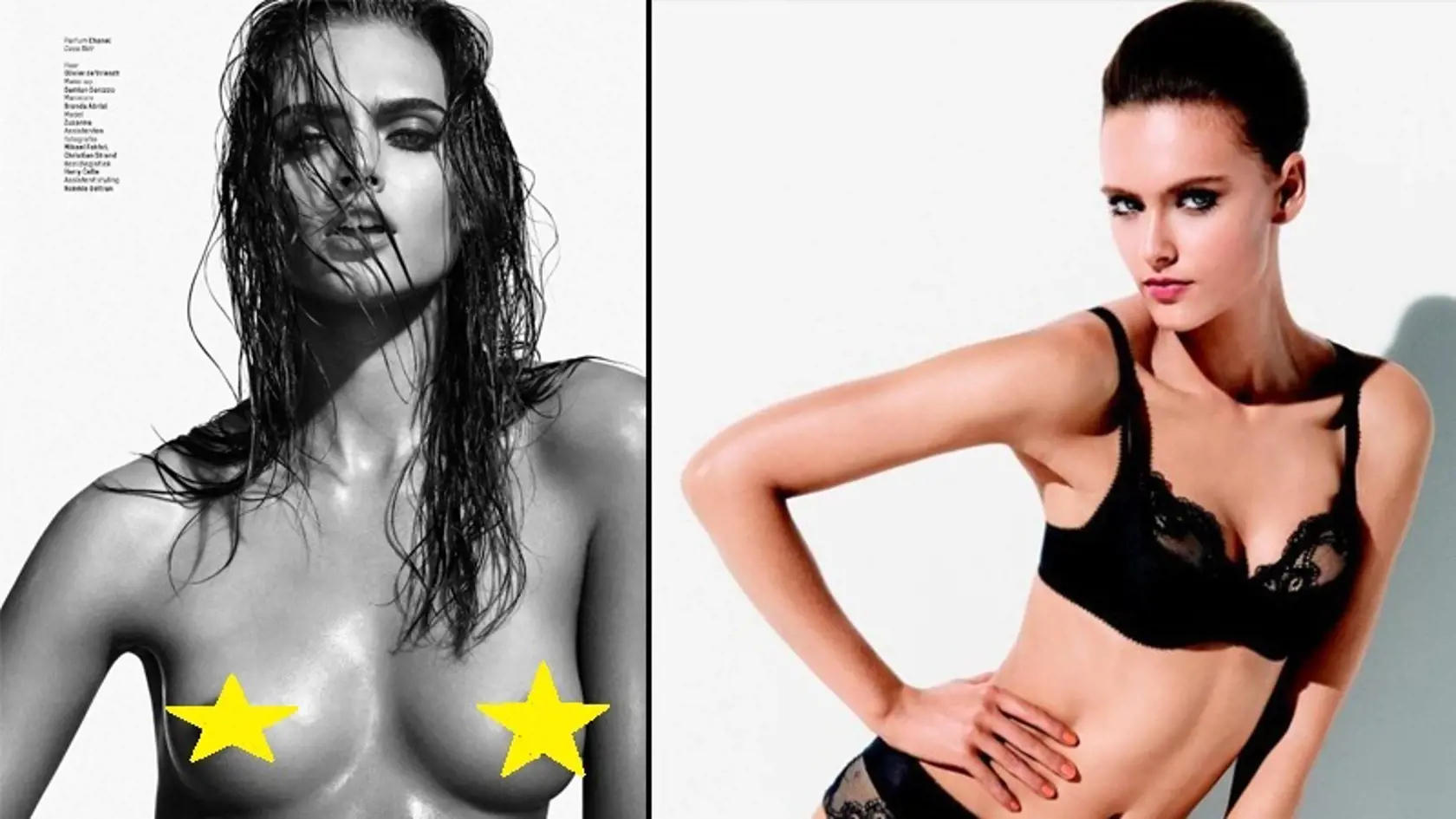 Bez podprsenky: Úspešná modelka Zuzana nemá s nahotou žiadny problém.