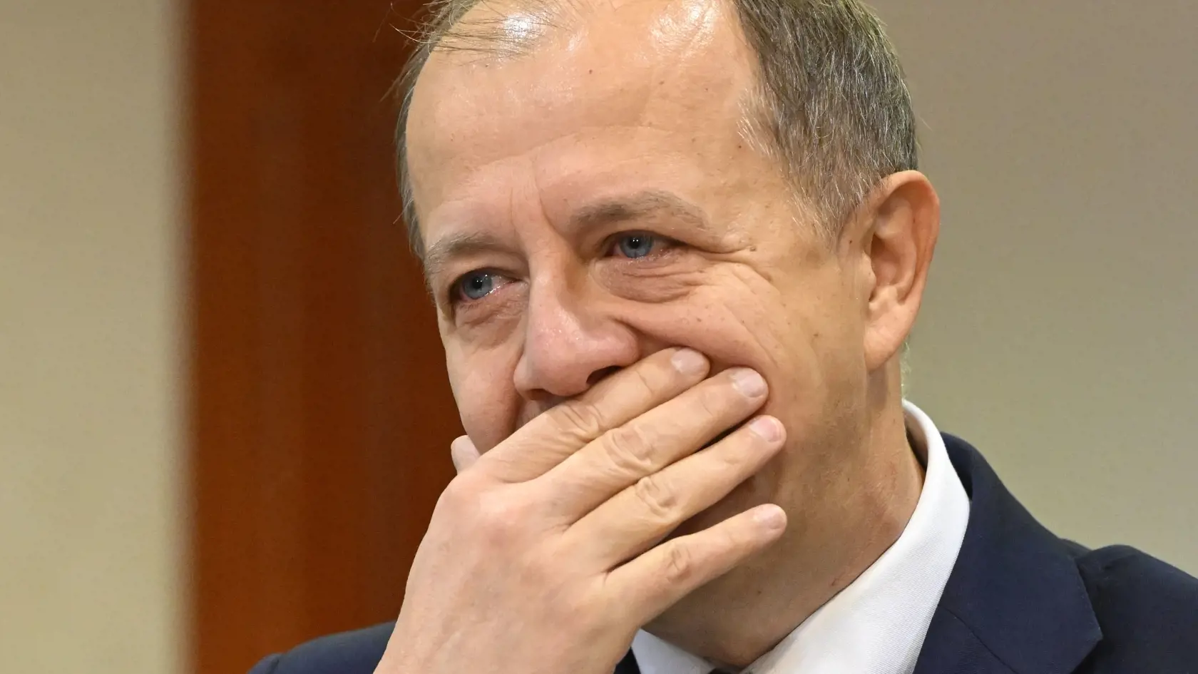 Primátor mesta Trenčín Richard Rybníček. 