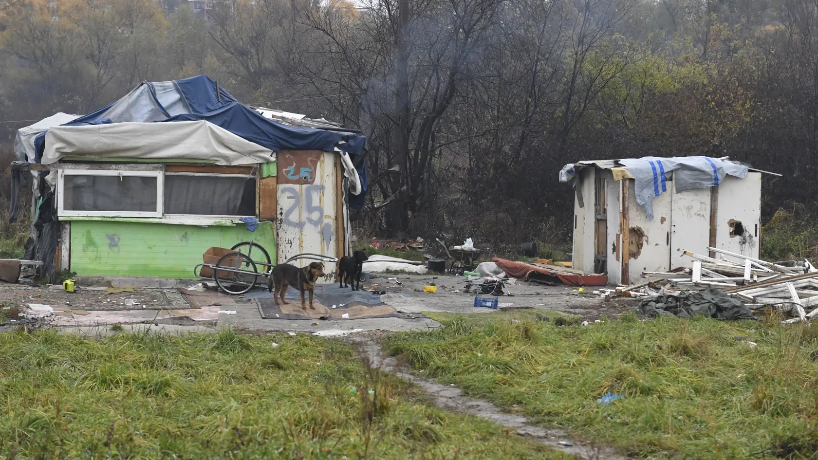 Pred časom tam zavítala europoslankyňa Lucia Ďuriš Nicholsonová s kolegami z Európskeho parlamentu. Neskôr sa tam predvádzal Peter Pollák, ktorý nešetril kritikou. Rómovia mu však vyčítajú, keď bol splnomocnencom pre Rómov, že pre nich nespravil vôbec nič.