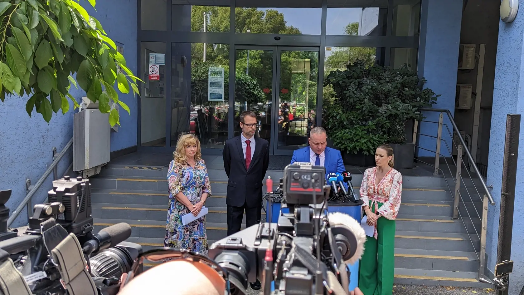 Tlačová konferencia župana Juraja Drobu k zhoršeniu dostupnosti zdravotnej starostlivosti v BS