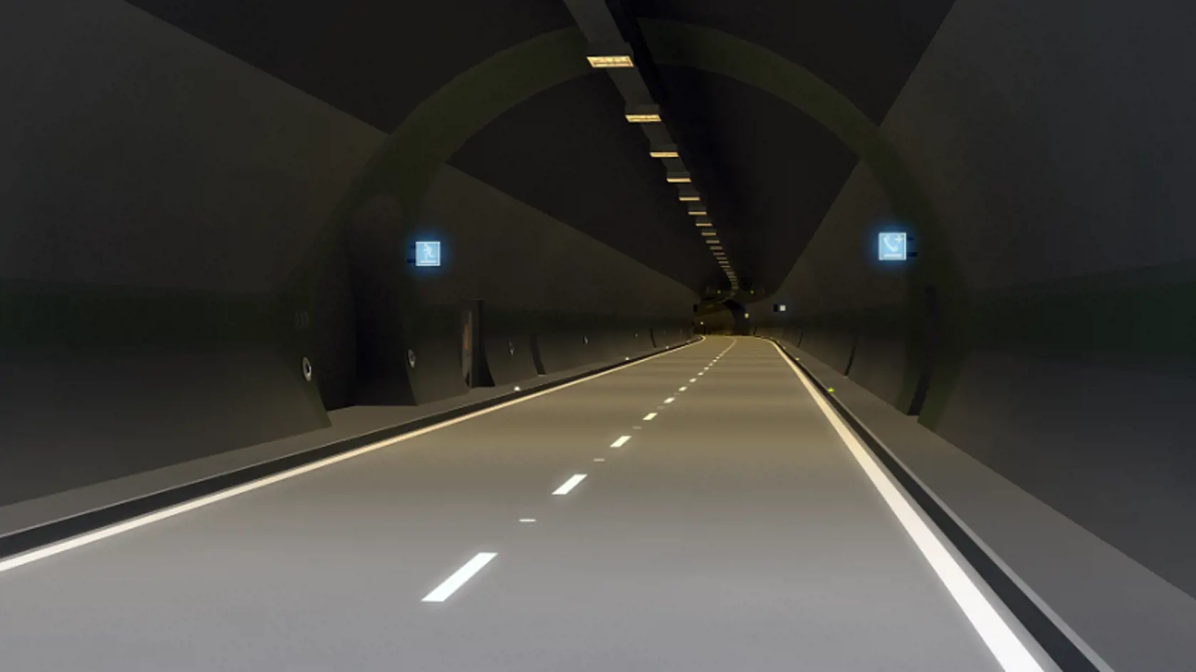 Tunel: Bude vybavený najmodernejšou technikou a snímaný kamerami.
