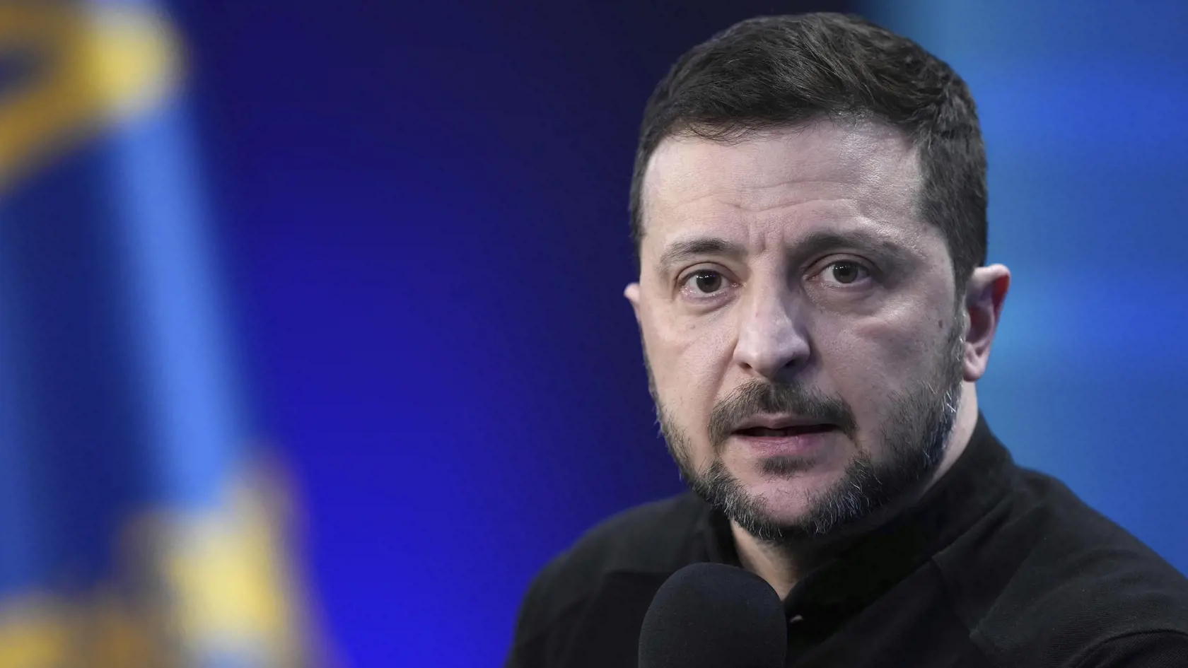 Ukrajinský prezident Volodymyr Zelenskyj.