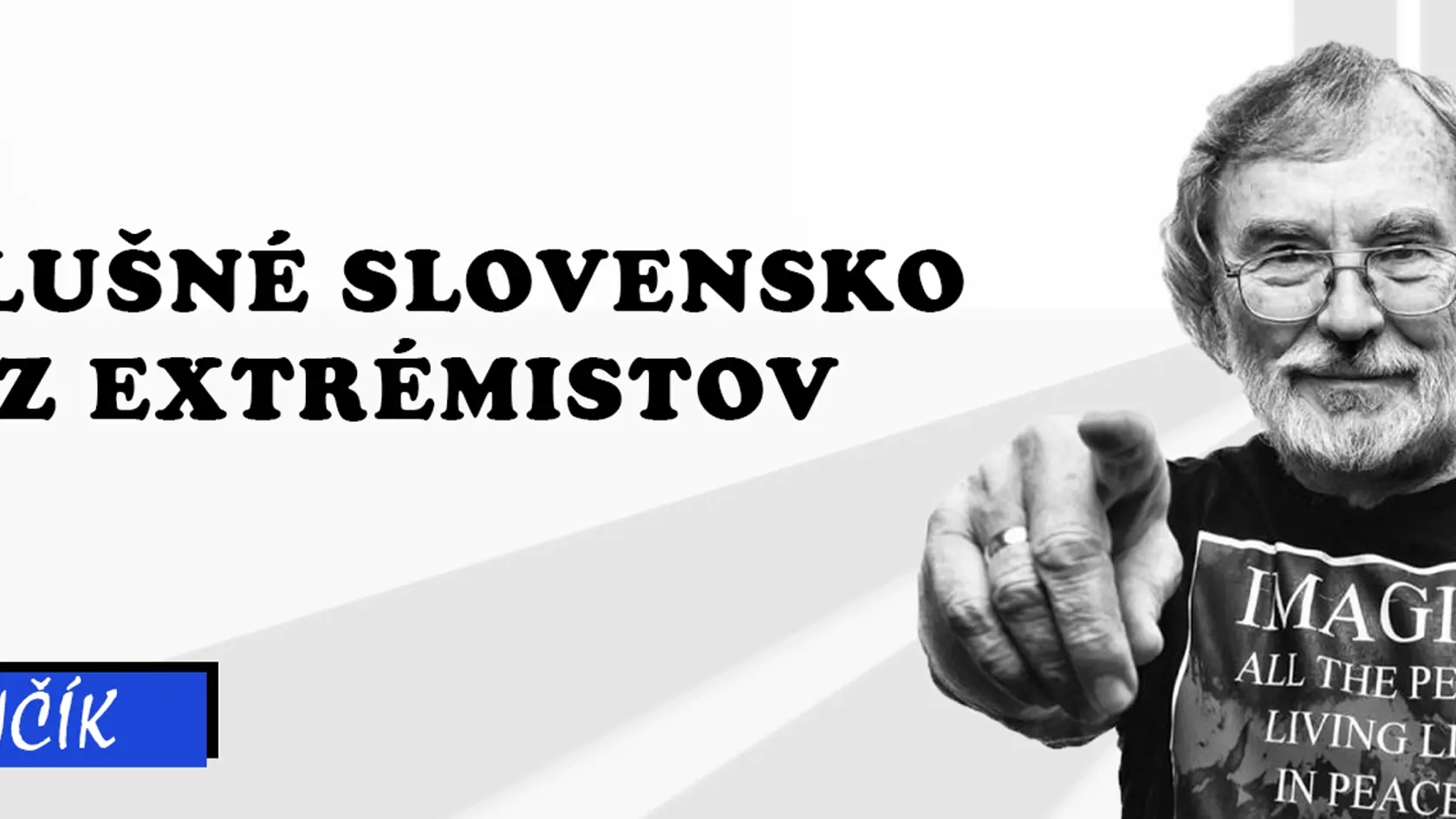 Ján Benčík si boj proti extrémizmu vytýčil ako svoj politický cieľ.