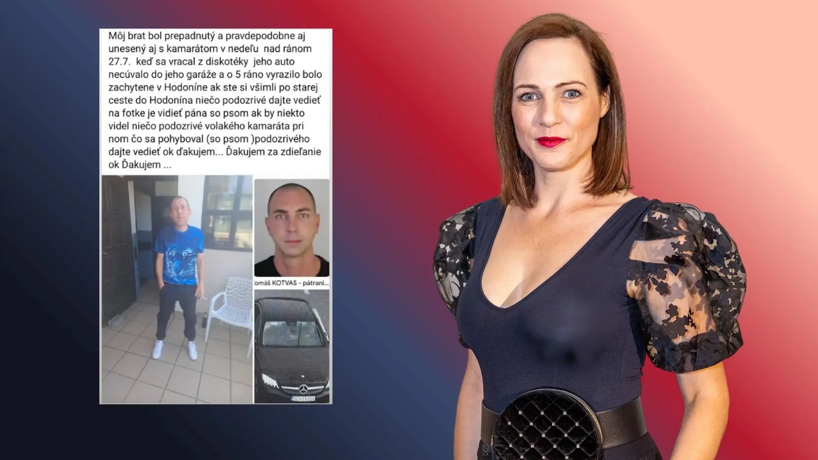 Adriana Kneissl Poláková pátra po svojom bratrancovi