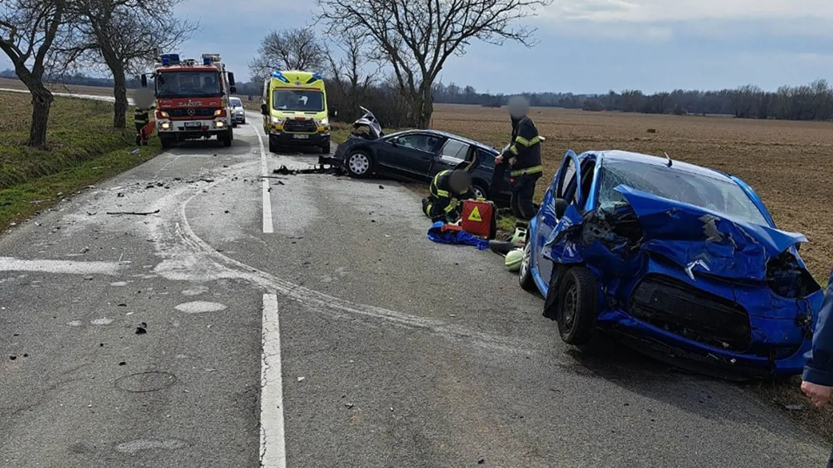 Nehoda medzi Starým a Zbudzou vyzerala už na prvý pohľad katatrofálne.