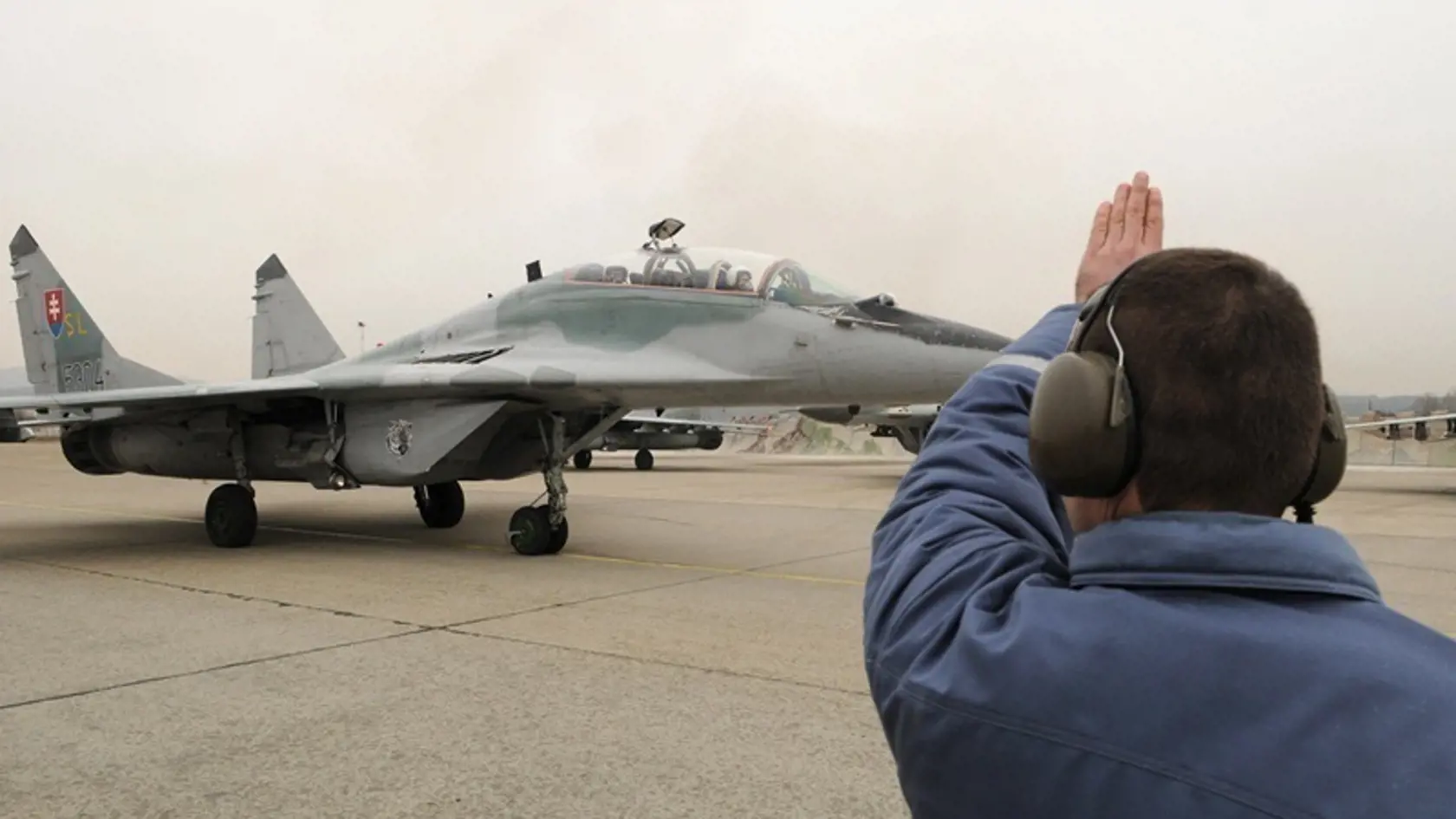 Slovenská armáda má vo výbave aj ruské lietadlá Mig-29.