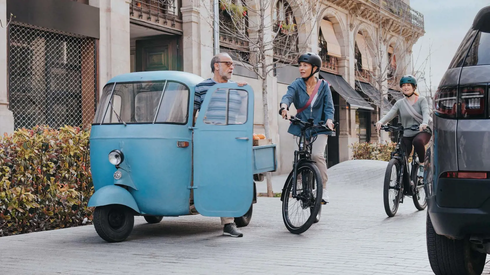 Vďaka ABS od Bosch eBike Systems zabrzdíte bezpečne aj pred nečakanou prekážkou.