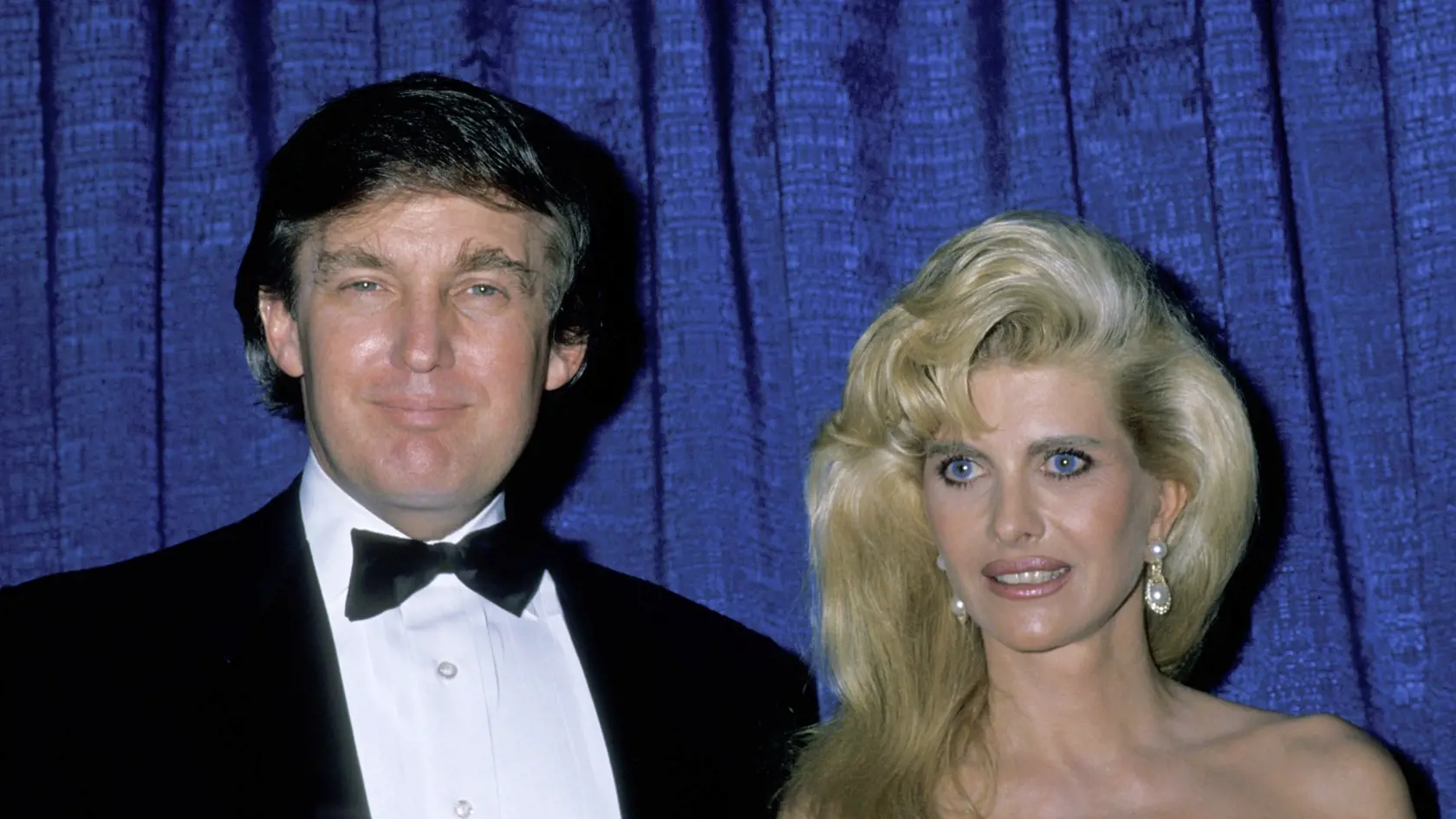 Donald Trump and Ivana Trump during 20th Annual Scopus Awards Honors Merv Griffin at Beverly Hilton Hotel in Beverly Hills, California, United States. (Photo by Ron Galella/WireImage)