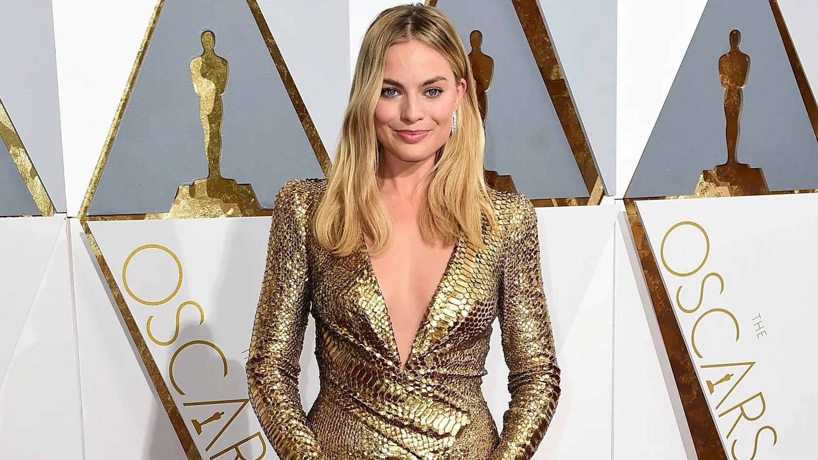 Margot Robbie v šatách značky Tom Ford