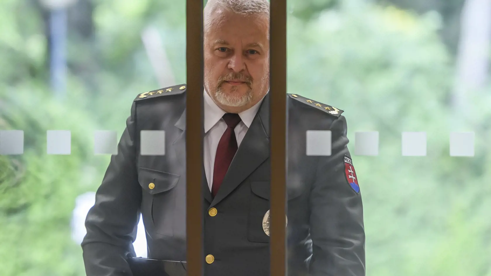 Na snímke prezident Policajného zboru Ľubomír Solák prichádza na 38. schôdzu vlády SR v Bratislave 12. júna 2024. FOTO TASR - Jaroslav Novák