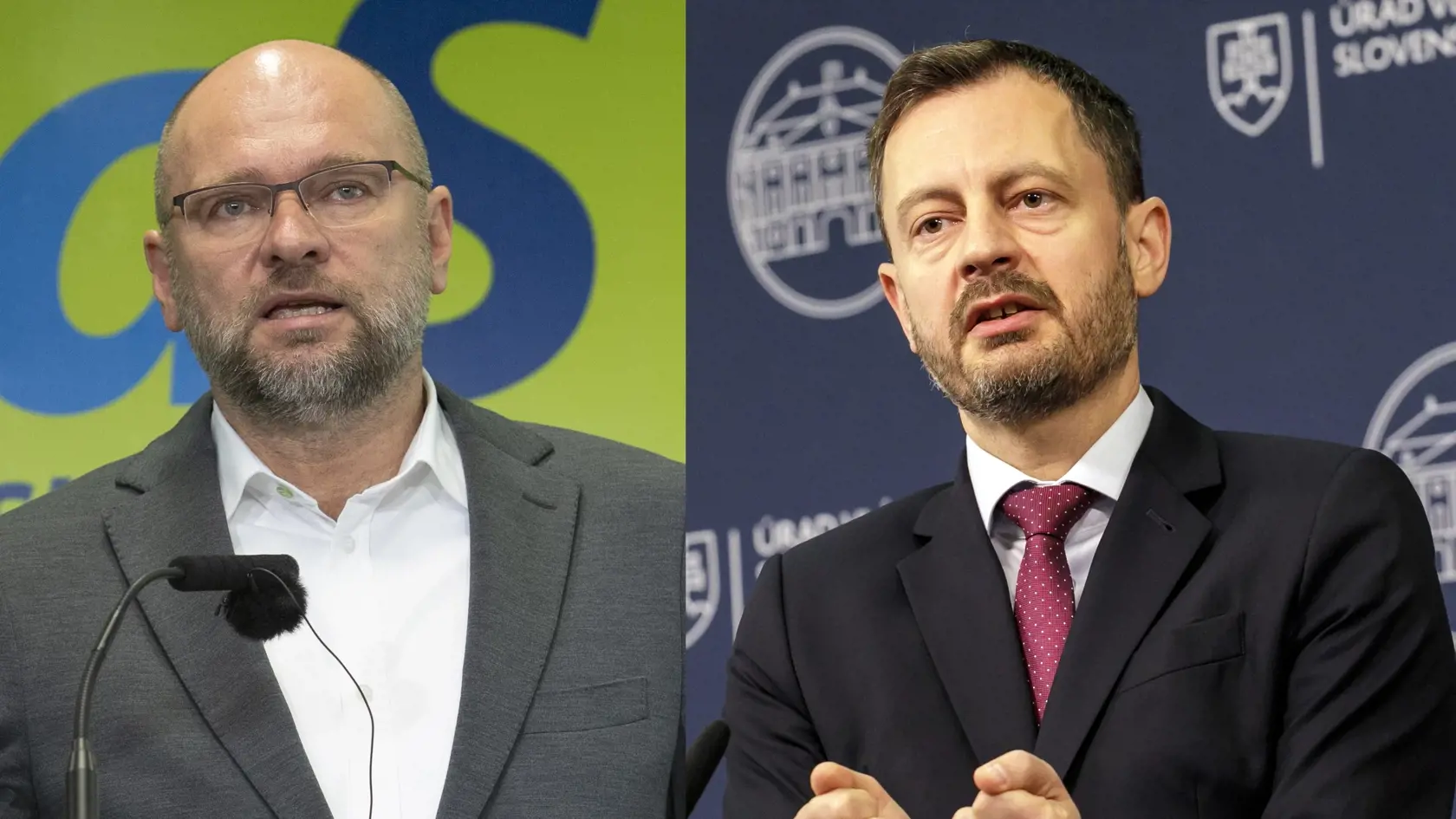 Richard Sulík, Eduard Heger