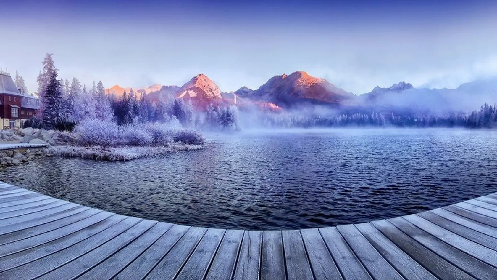 Štrbské pleso.