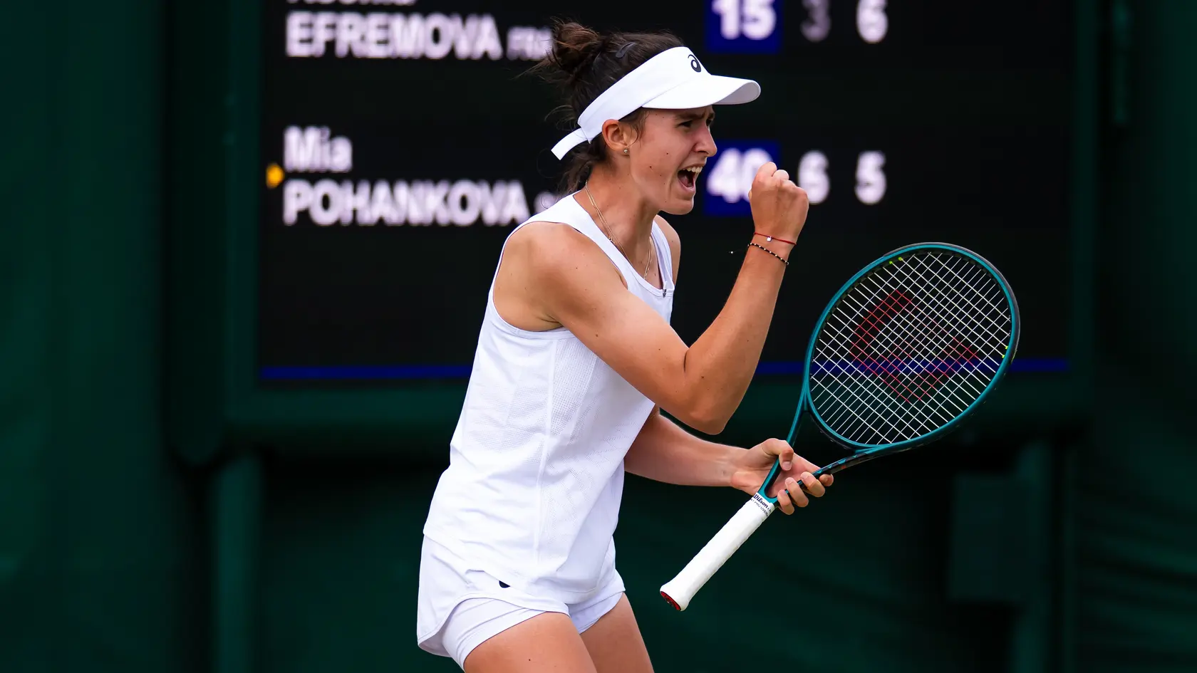 Mia Pohánková si zahrá finále Wimbledonu.