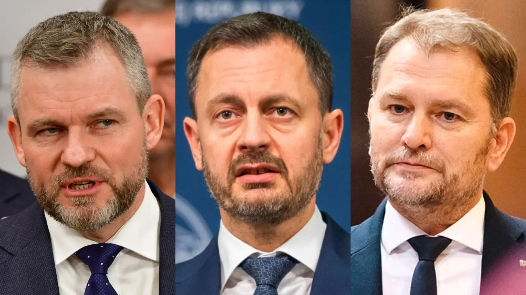 Peter Pellegrini, Eduard Heger, Igor Matovič