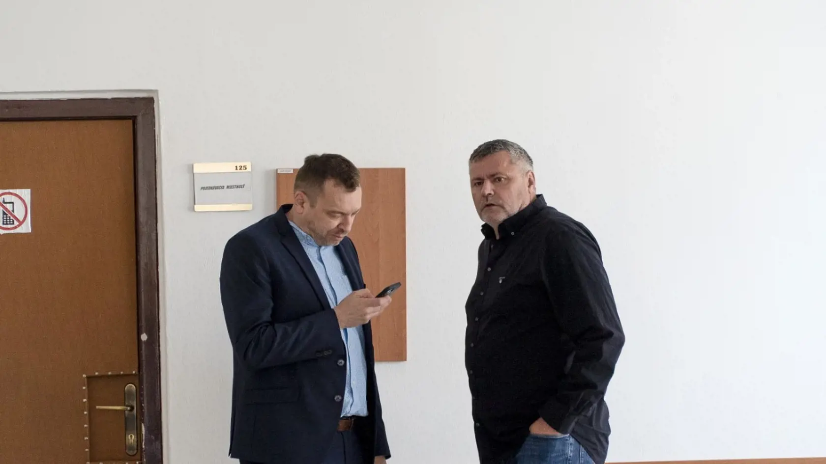 Na snímke obžalovaný svat Moniky Jankovskej v kauze Fatima Peter Vasko.