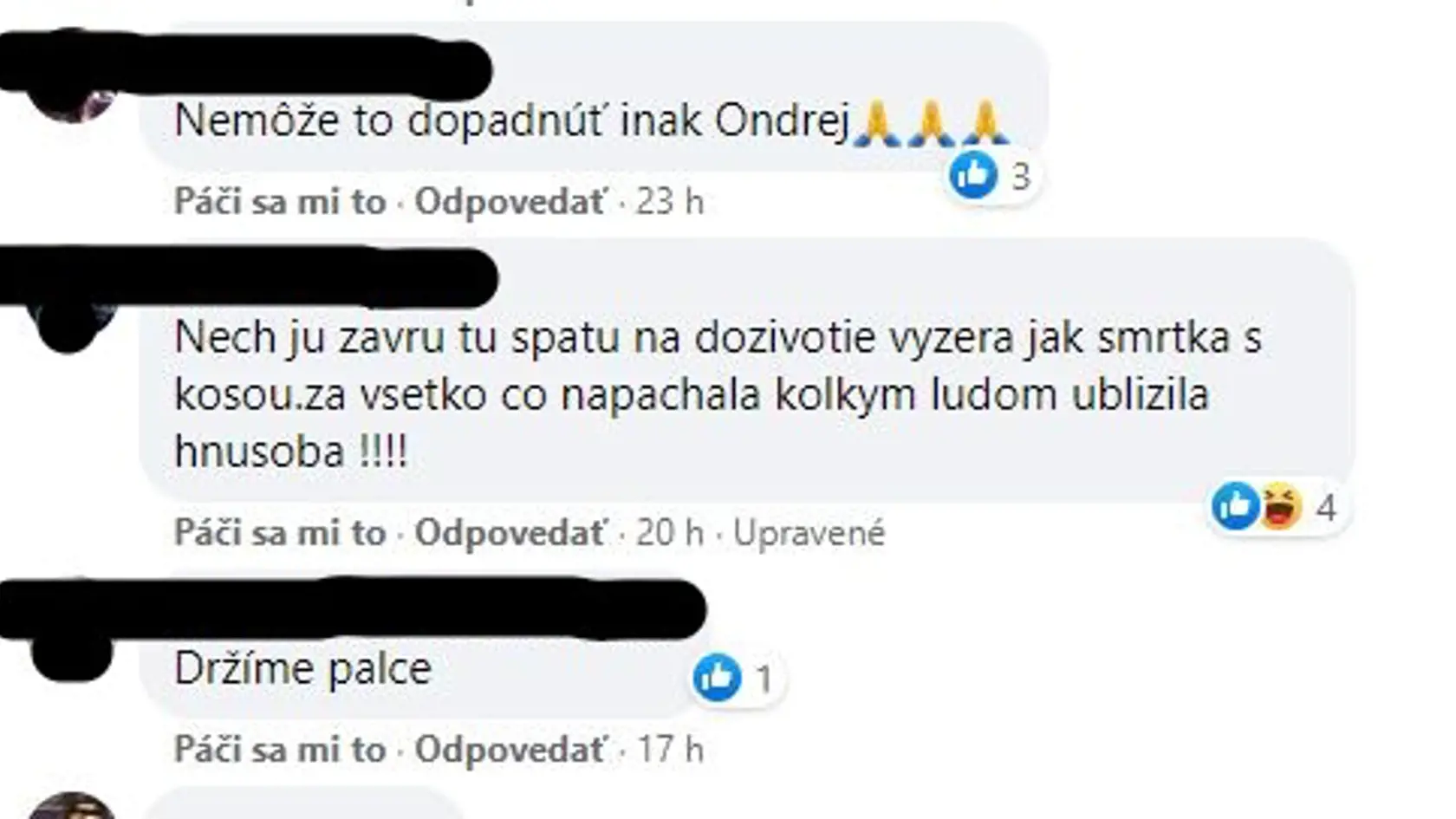 Fanúšikovia Ondreja Janíčeka ho na sociálnej sieti podporili a ostro sa pustili do Moniky Jankovskej (časť 5/6).