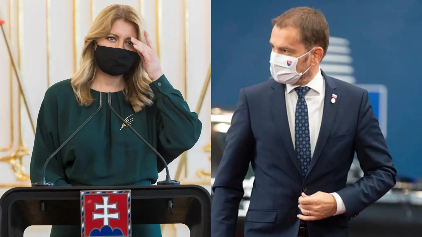 Igor Matovič a Zuzana Čaputová.