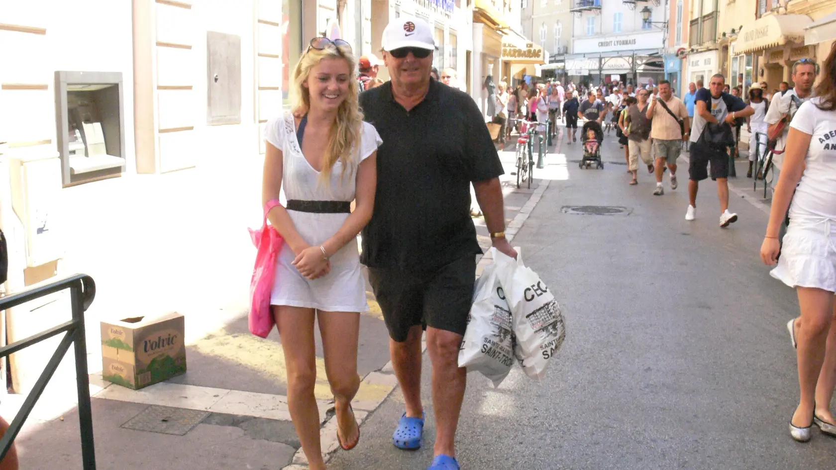 Jack Nicholson s dcérou Lorraine v Saint-Tropez v roku 2006.