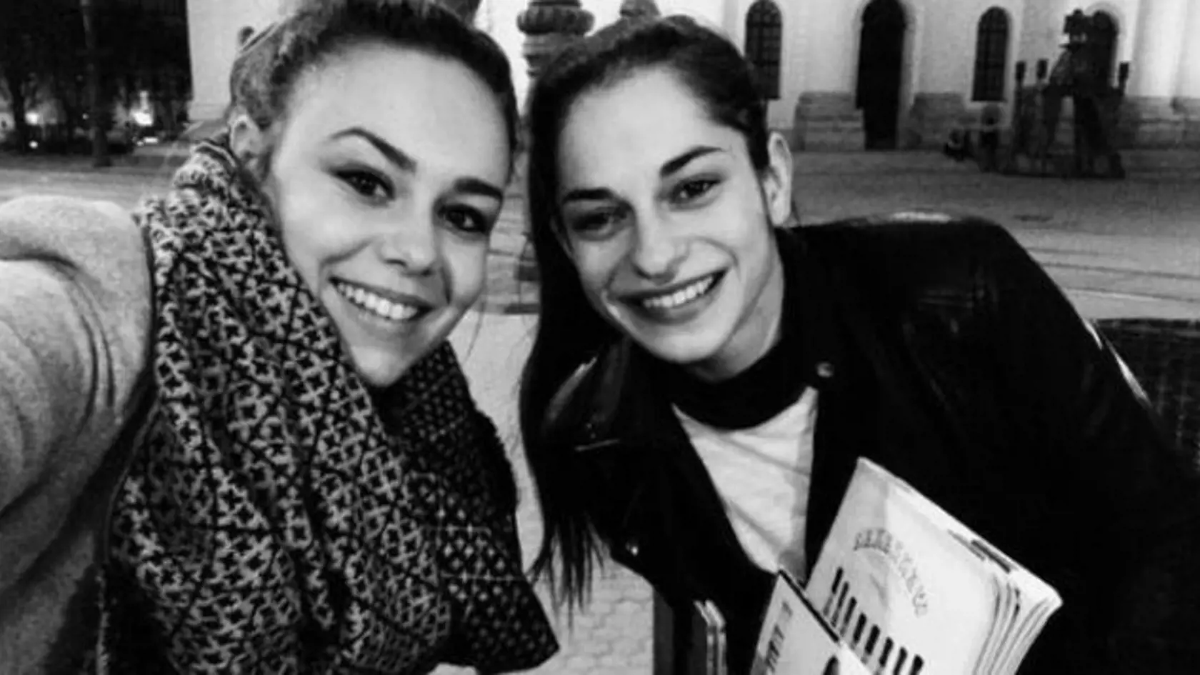 Kamarátky Dominika Kavaschová a Monika Potokárová.
