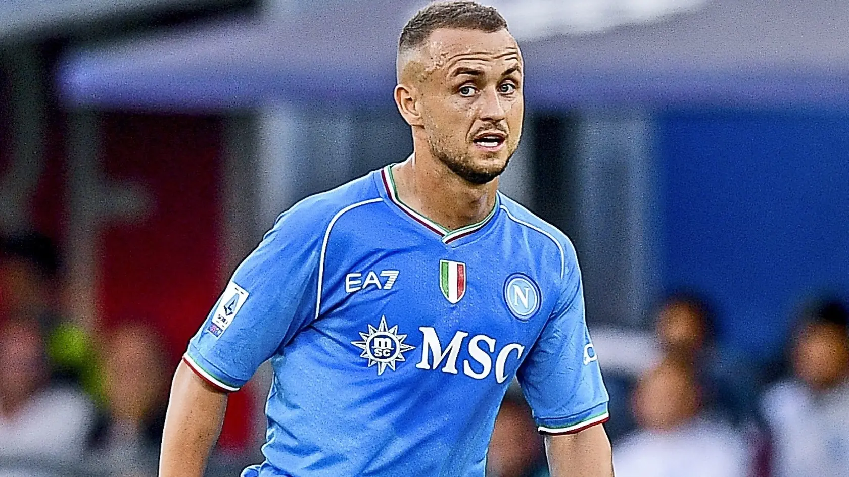 Slovenský futbalista Stanislav Lobotka v drese SSC Neapol.