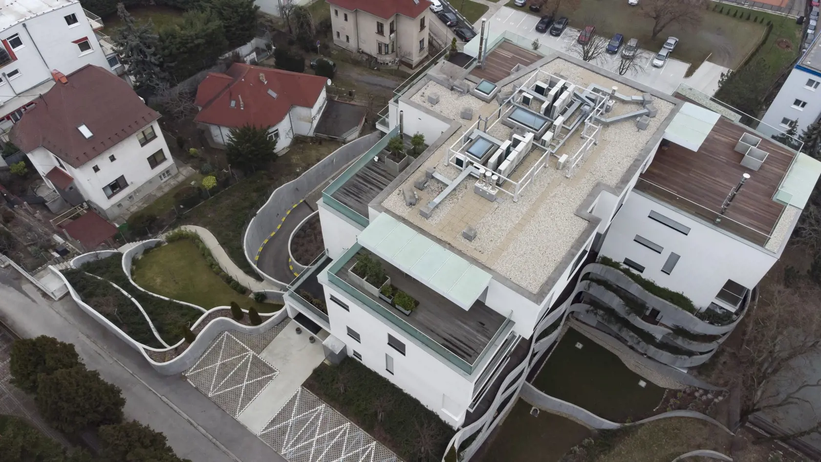 Budova ponúka luxus pre svojich užívateľov