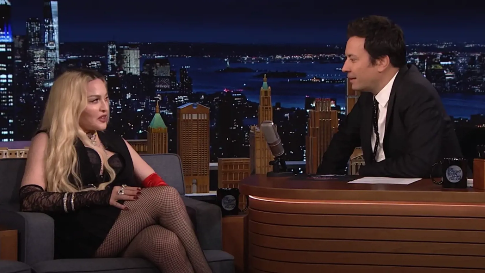 Madonna v talk show Jimmyho Fallona.