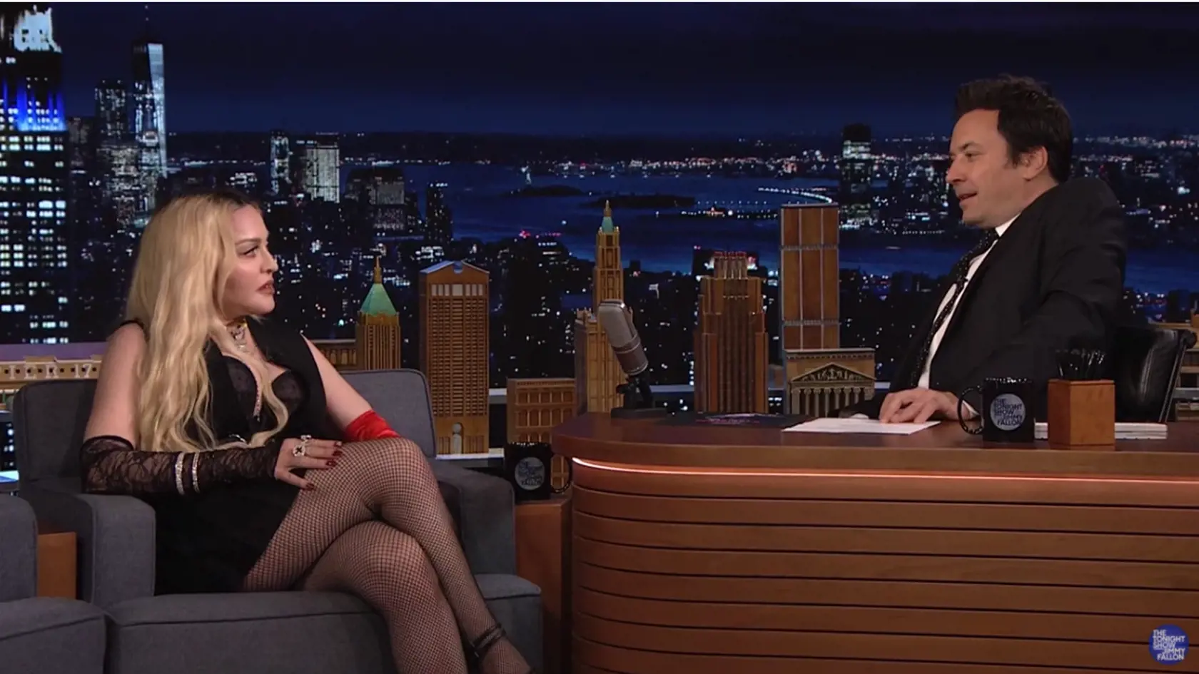 Madonna v talk show Jimmyho Fallona.