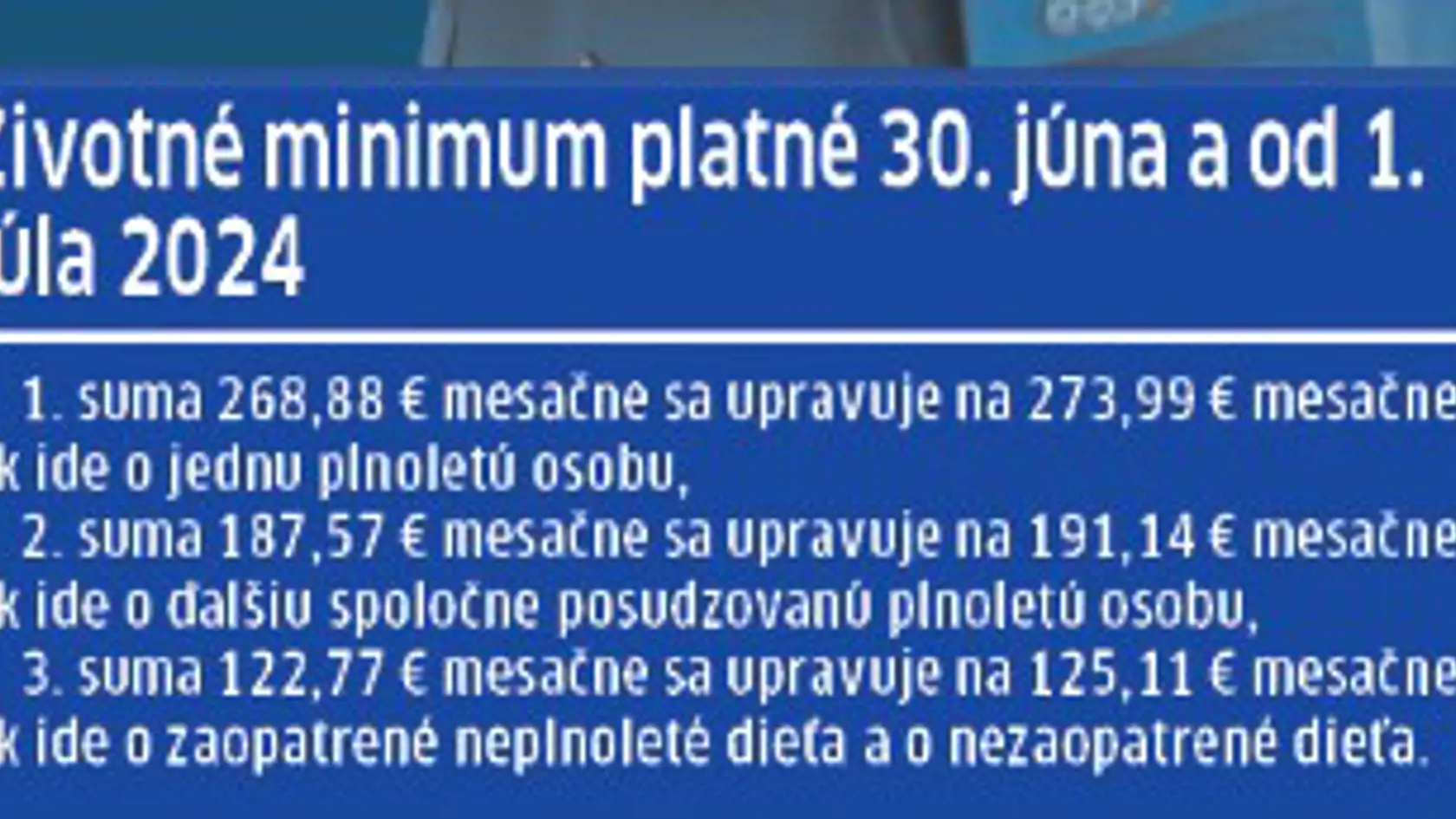 Vďaka vyššiemu životnému minimu porastú viaceré dávky.