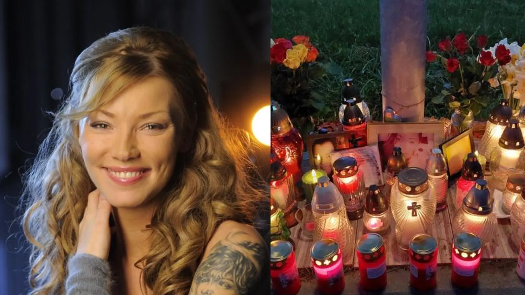 Pietne miesto na mieste, kde zomrela Helena Zeťová.