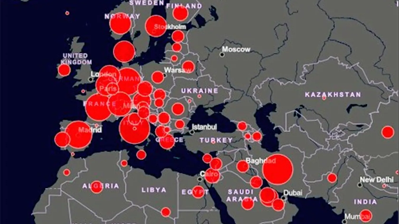 Francúzsko oznámilo v piatok už 79 úmrtí v dôsledku pandémie nového koronavírusu.