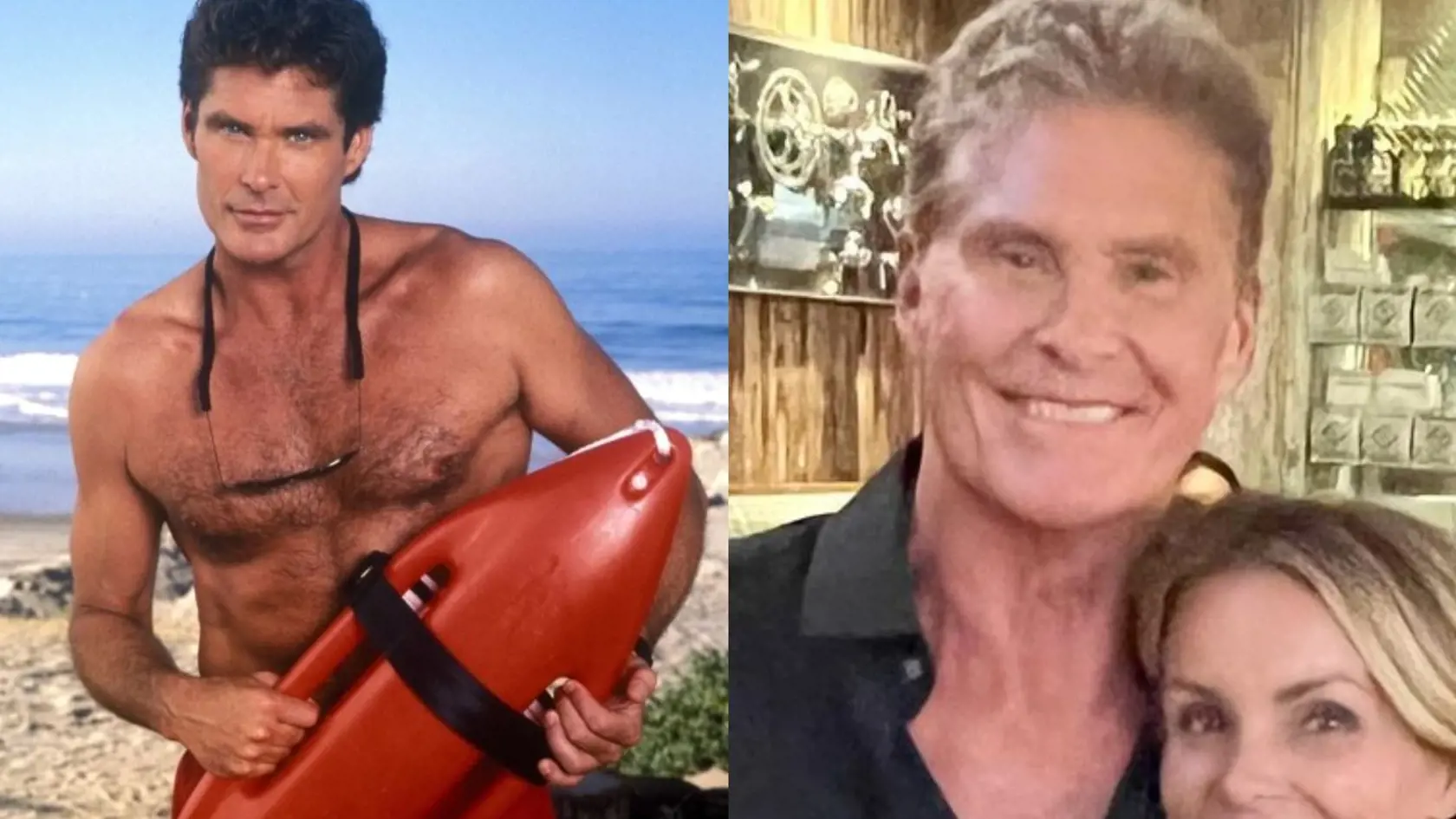 David Hasselhoff (70) alias Mitch Buchannon.